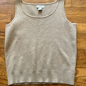 Rachel Zoe Tan Knit Top